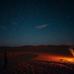 Starry Night Desert Photography Dubai