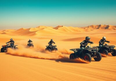 Stress Buster: Quad Biking Fun in Dubai