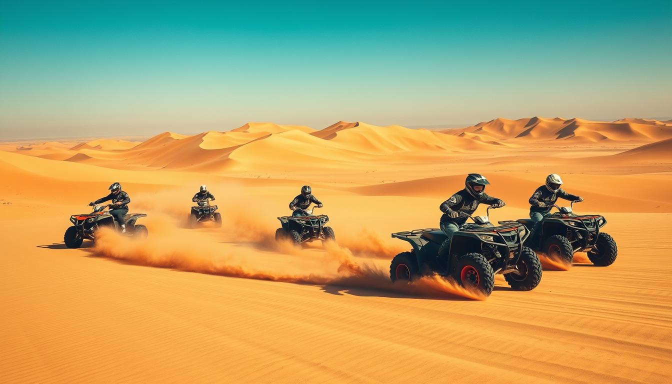 Stress Buster: Quad Biking Fun in Dubai