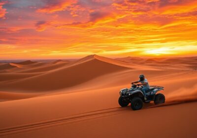 Sunset Quad Biking: Magical Dubai Experience