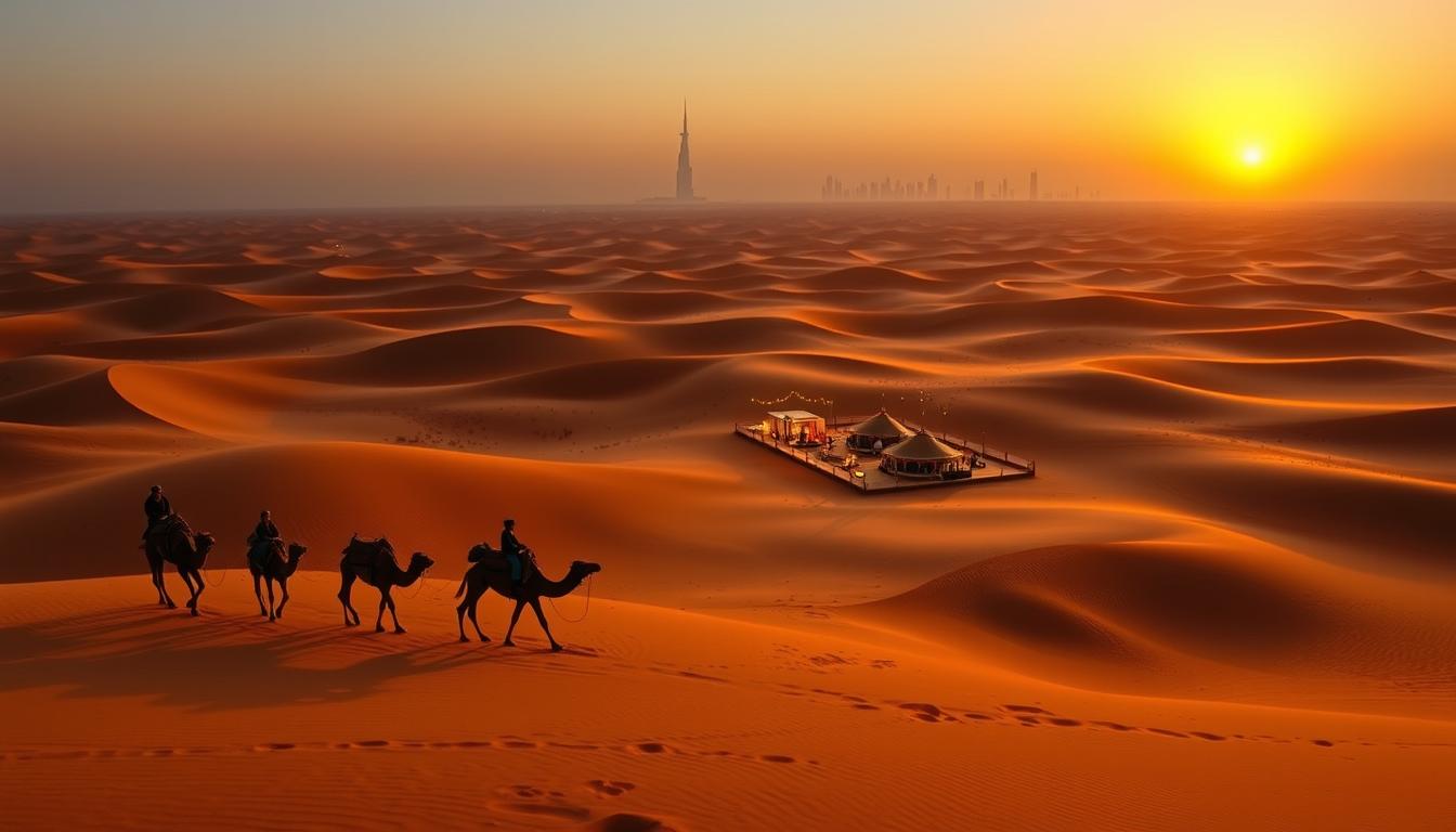 Evening desert safari Dubai