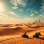 Quad bike desert tour
