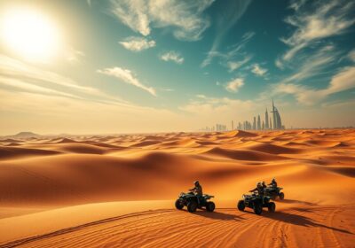 Quad bike desert tour