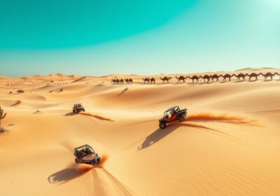 Combine Dune Buggy Rides with Camel Trekking for a Full Desert Experience