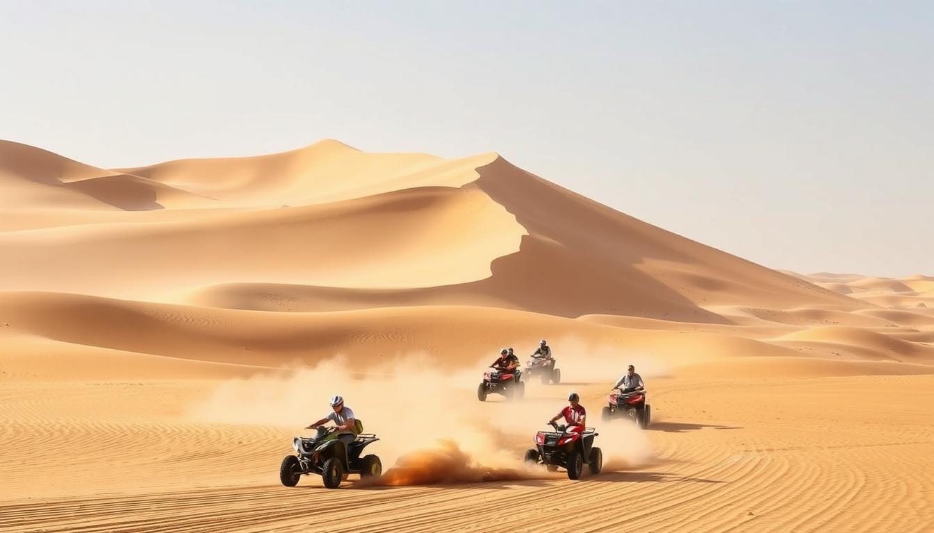 Group and Corporate Quad Biking Adventures in Abu Dhabi