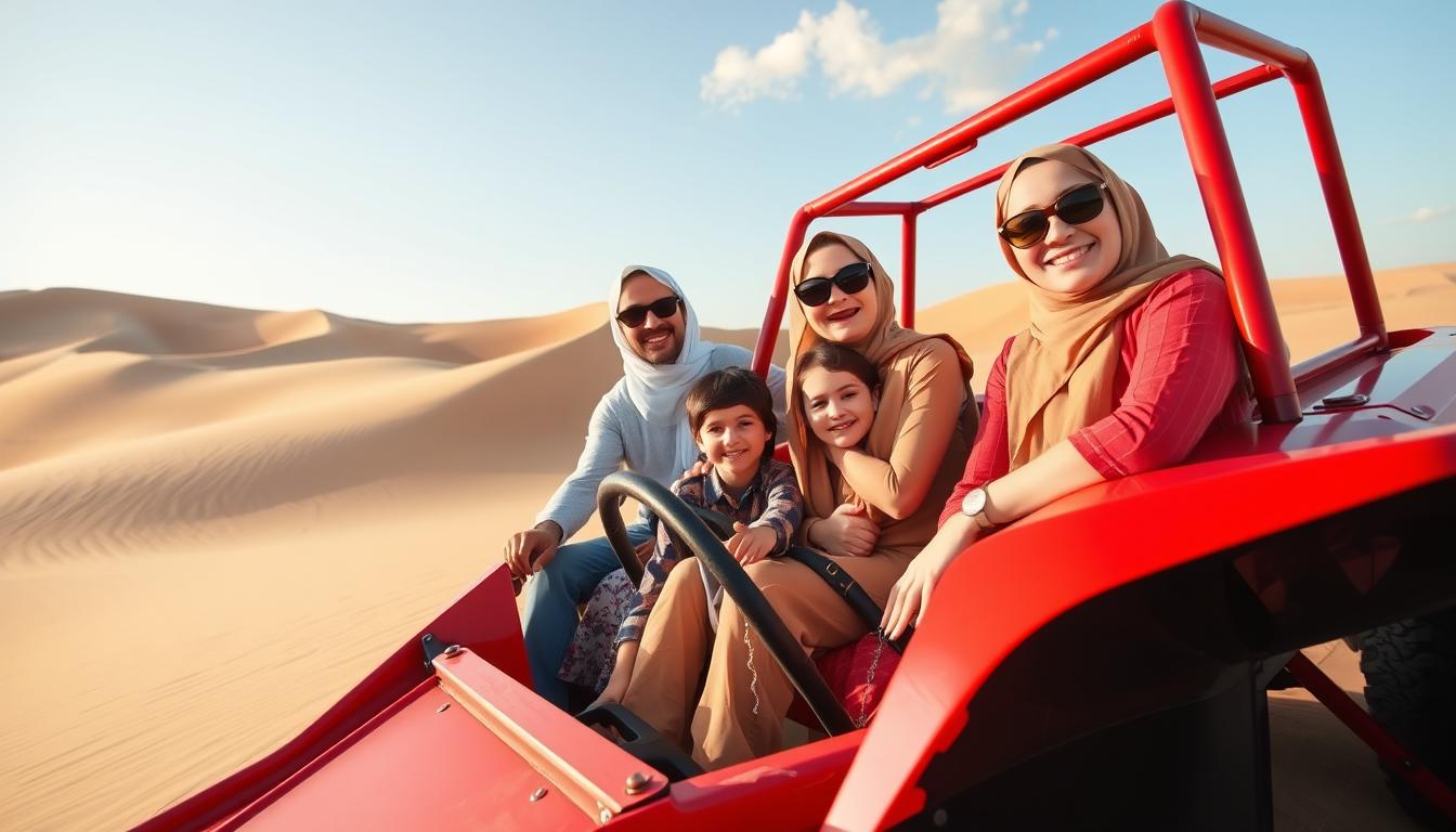 Are Dune Buggy Tours in RAK Suitable for Families?