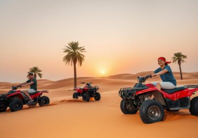 Best Dubai Desert Safari for Tourists with Quad Biking