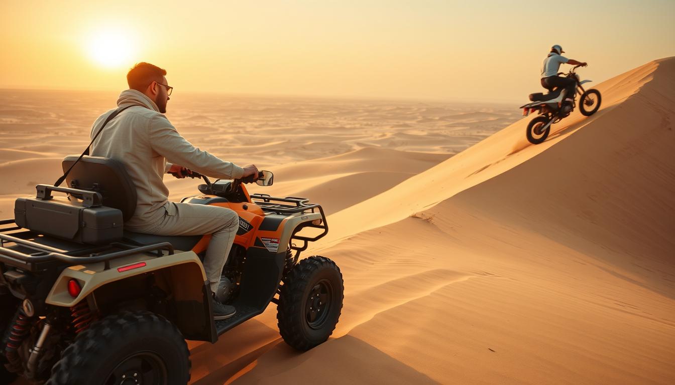 Best Techniques for Riding Uphill & Downhill in Sharjah Desert