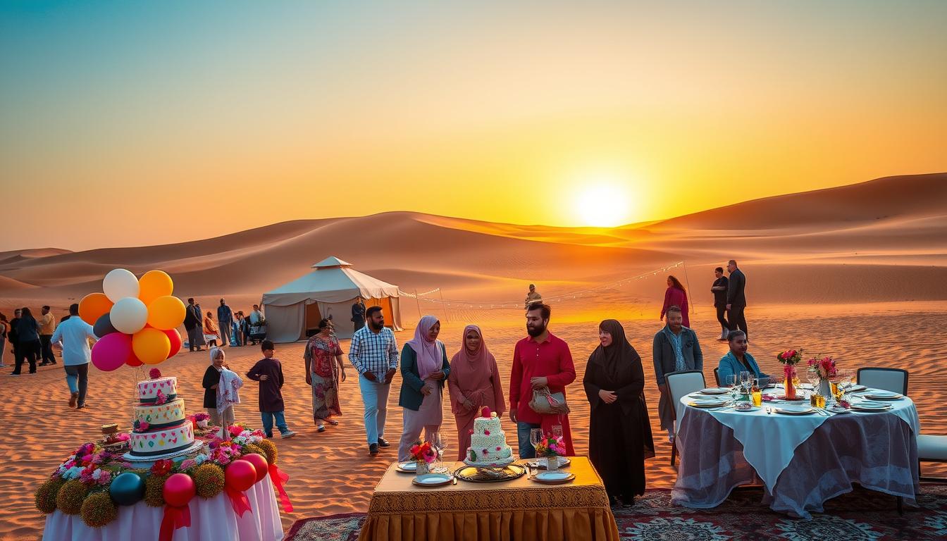 Birthday & Anniversary Celebrations in Sharjah Desert