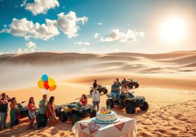 Birthday Celebrations in the Desert with Quad Bike Tours