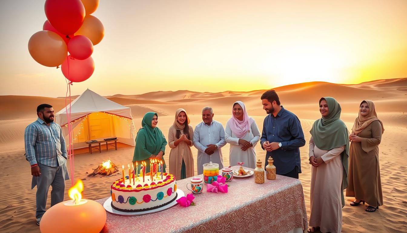 Birthday and Special Event Celebrations in Sharjah Desert