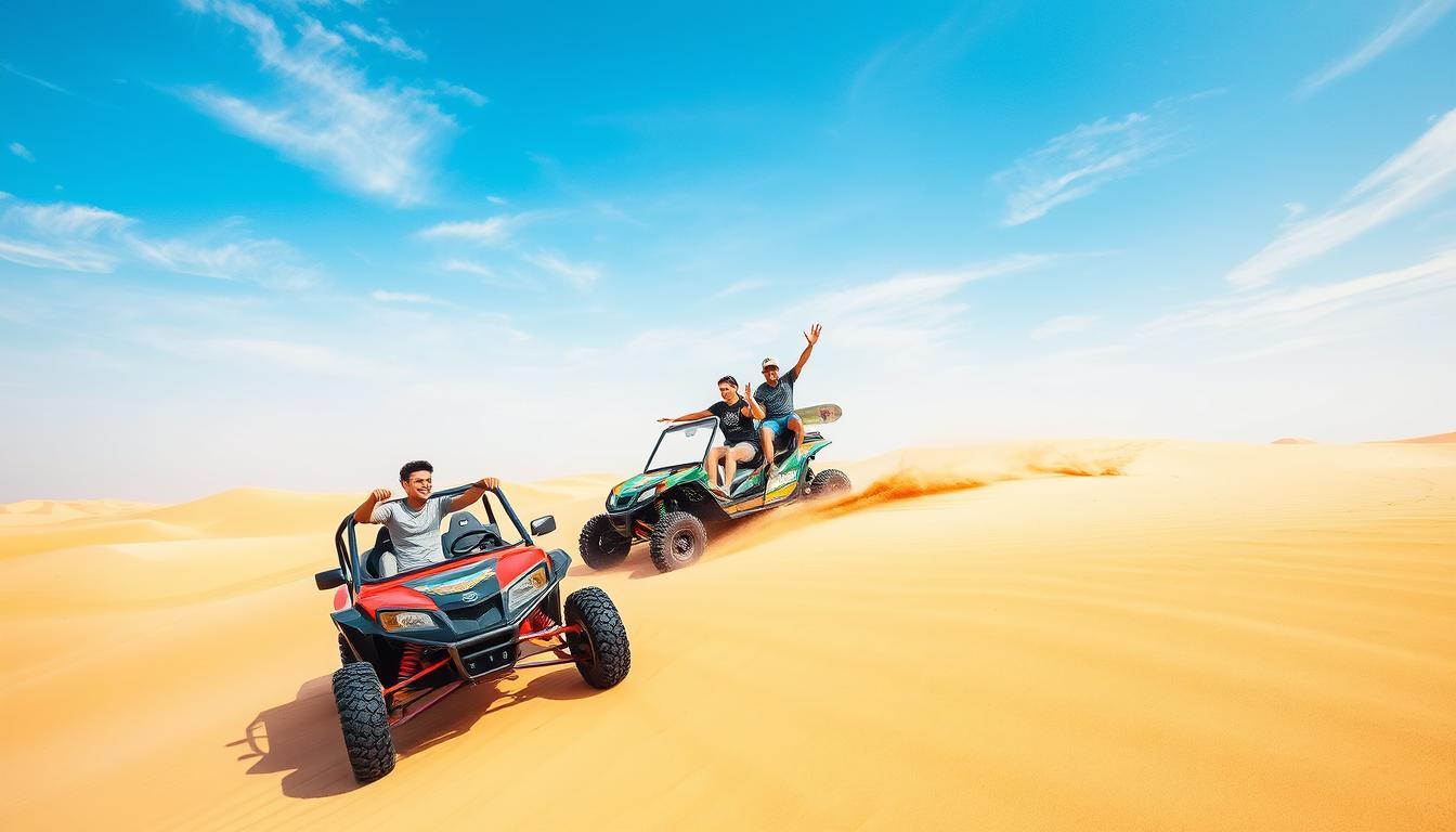 Buggy Tour + Sandboarding Combo in Sharjah