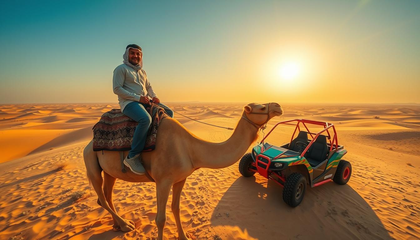 Camel Ride Add-On with Your Sharjah Buggy Experience