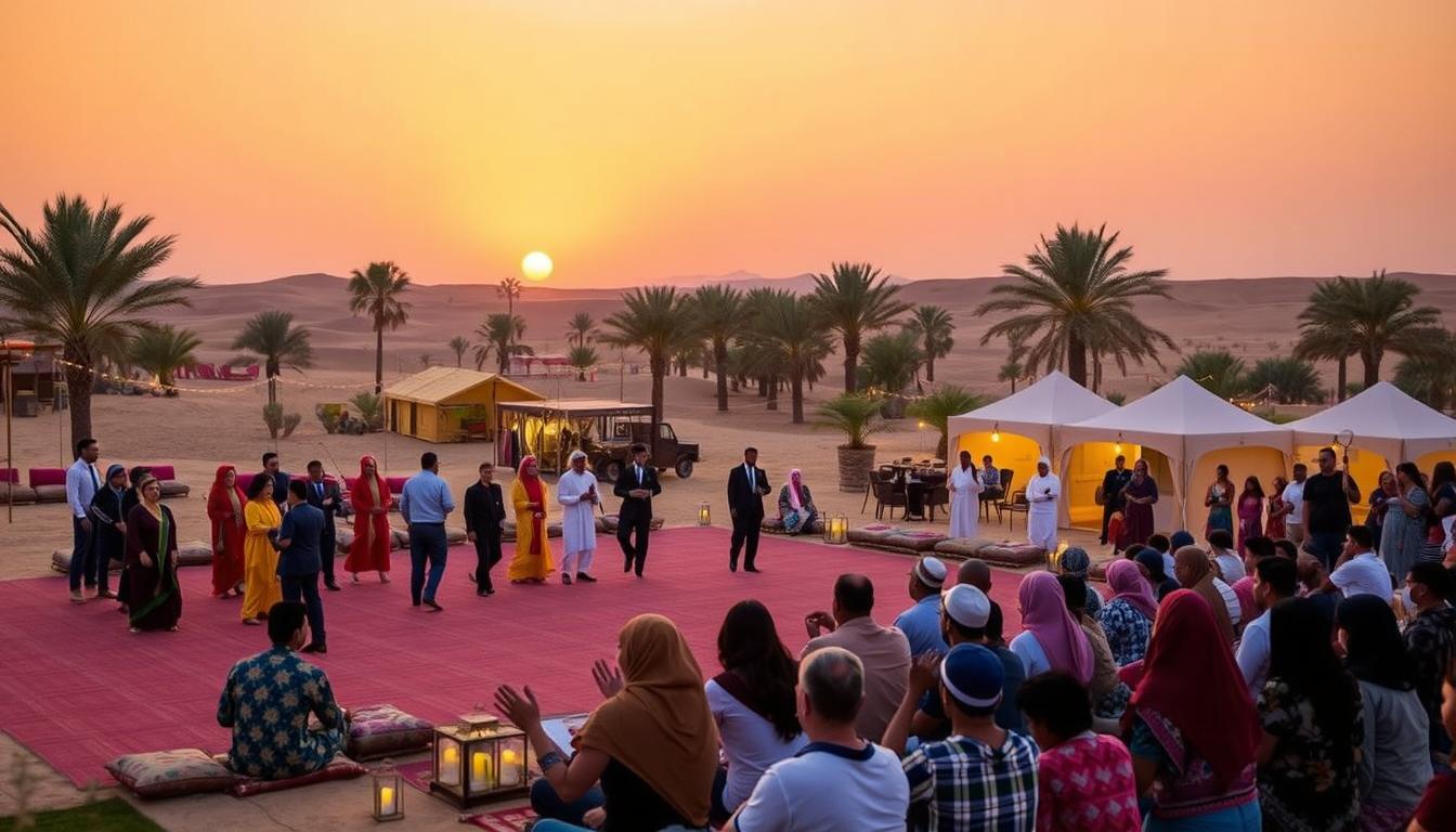 Cultural Shows & Entertainment on RAK Safari Camps