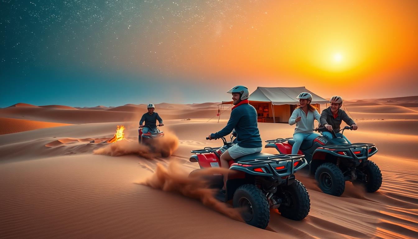 Desert Camping + Quad Biking Full Day Experience