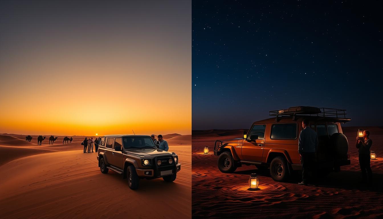 Evening Safari vs Night Safari in Ras Al Khaimah