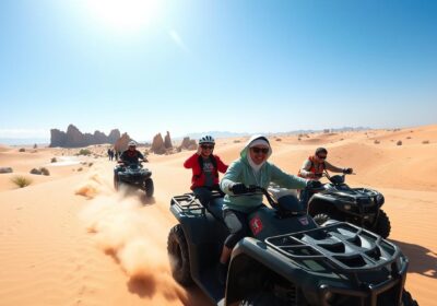 Exploring the Unique Geography of RAK’s Desert by Quad Bike