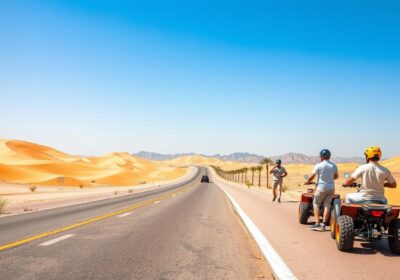 How to Reach Ras Al Khaimah Quad Biking Locations from Dubai