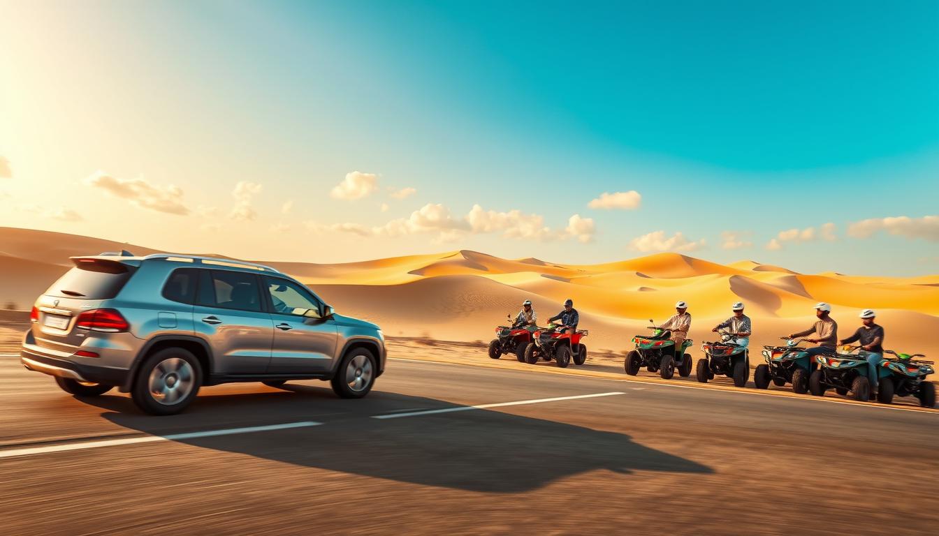 How to Reach Sharjah Quad Biking Locations from Dubai & Sharjah City