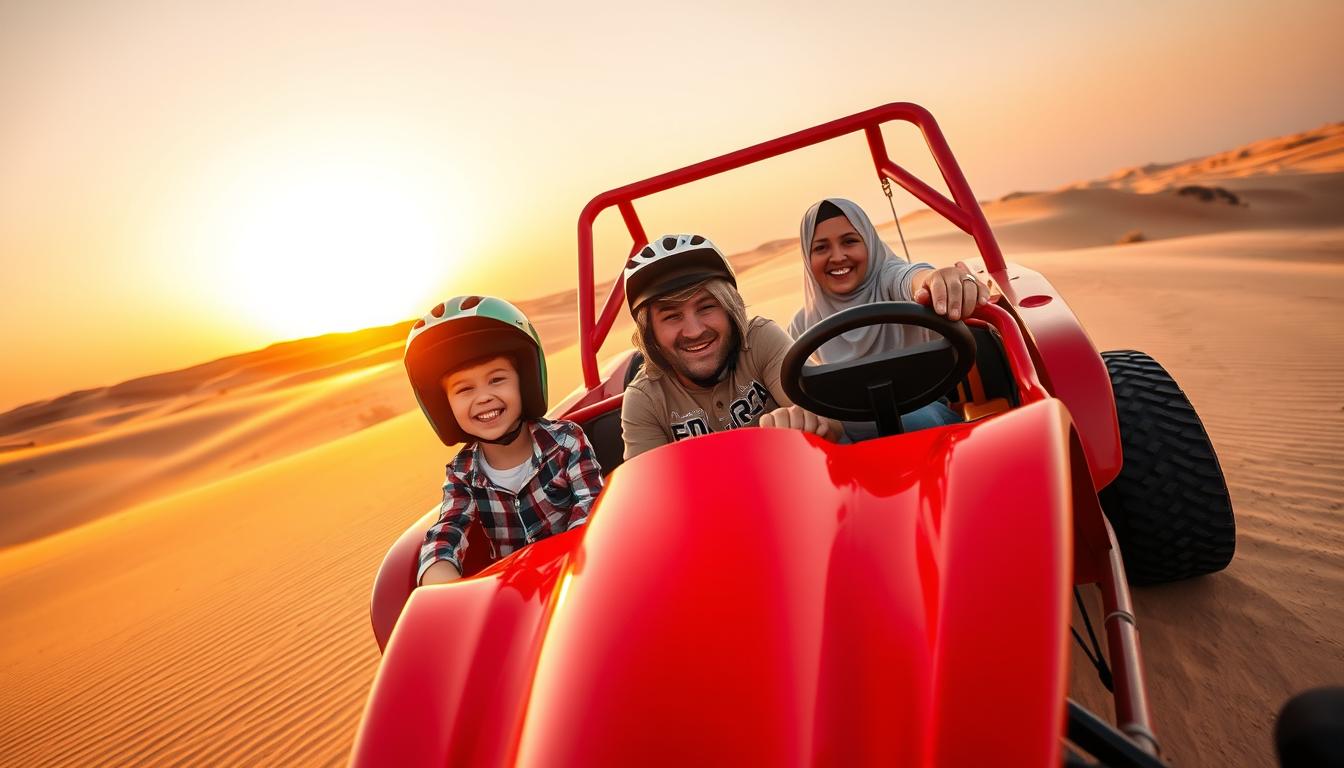 Is Dune Buggy Riding in Sharjah Suitable for Kids?