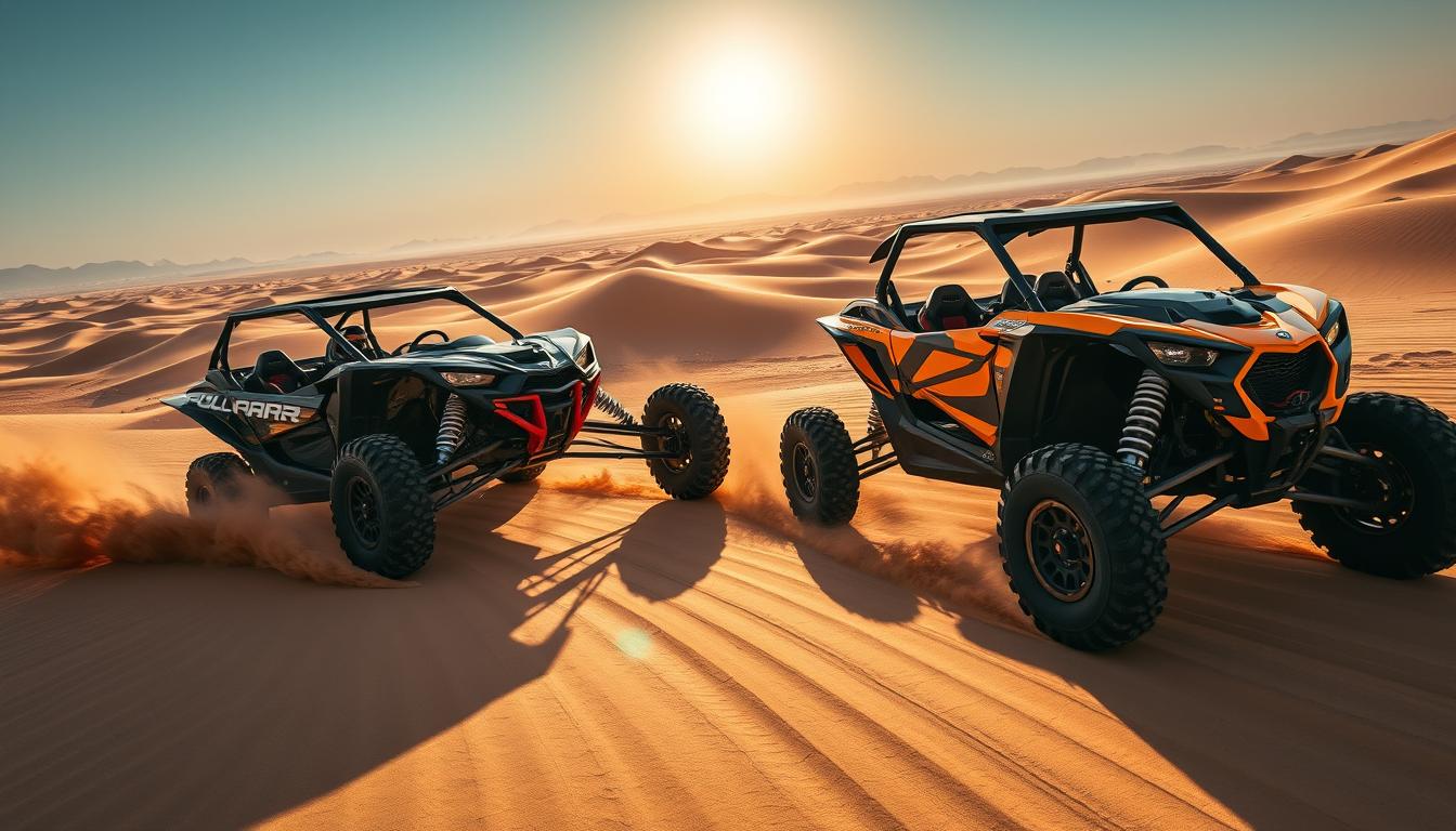بولاريس RZR ضد كان-آم مافريك - أفضل باجي لصحراء رأس الخيمة