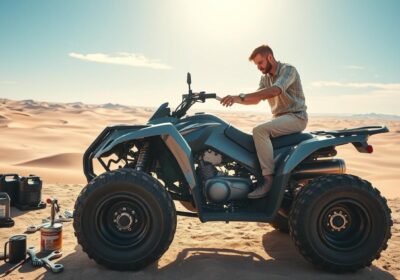 Quad Bike Maintenance Tips for Desert Riding (for operators)