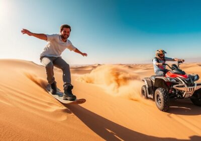 Sandboarding + Quad Biking Combo in Ras Al Khaimah