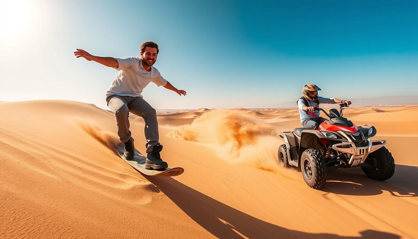 Sandboarding + Quad Biking Combo in Ras Al Khaimah