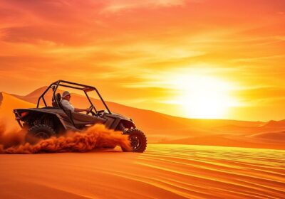Sunset Buggy Rides in Sharjah’s Red Dunes