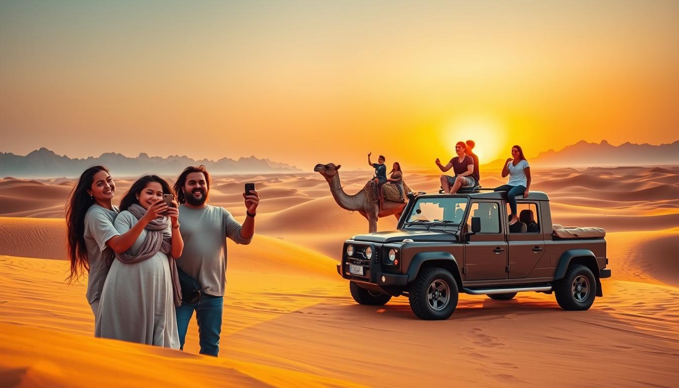 Лучшее сафари по пустыне в Дубае для туристов и семей.