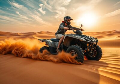 What It Feels Like to Ride a Quad Bike in Mleiha Desert