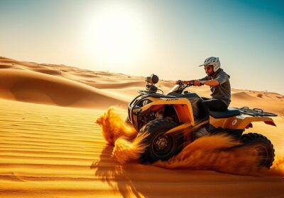 What It Feels Like to Ride a Quad Bike in Ras Al Khaimah Desert