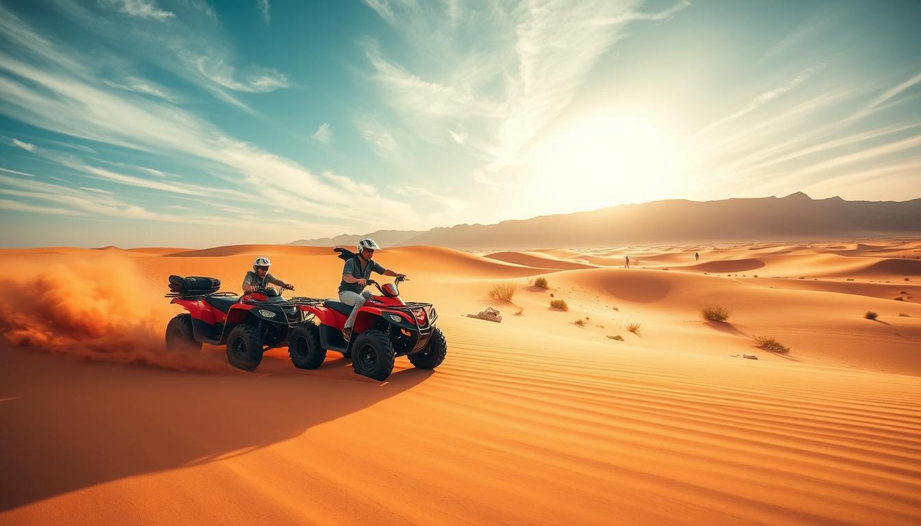 Why Adventure Lovers Prefer Quad Biking in RAK’s Red Sand